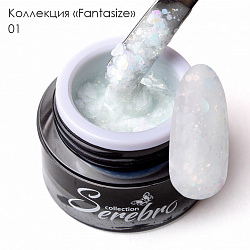 Гель-лак "Fantasize" №01 "Serebro collection", 5 мл