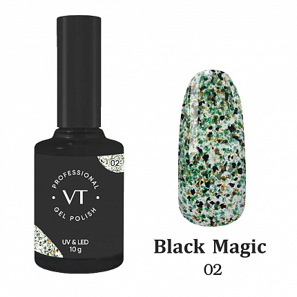 Velvetime, Гель-лак Black Magic 02 (10g)