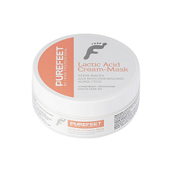 Крем-маска для восстановления кожи стоп PureFeet Lactic Acid Cream-Mask IRISK