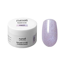 Моделирующий УФ-гель c шиммером BUILDER UV GEL AURORA SHINE, 15г №9827