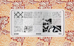 Пластина для стемпинга Go! Stamp 222 Zen Colors