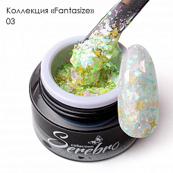 Гель-лак "Fantasize" №03 "Serebro collection", 5 мл