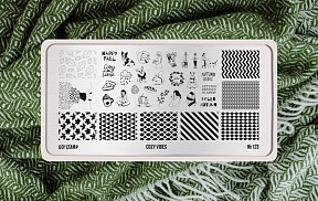 Пластина для стемпинга Go! Stamp 123 Cozy Vibes
