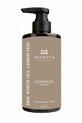 MANITA PROFESSIONAL Гель для душа парфюмированный "IRIS, WHITE TEA, LEMON ZEST" 460 мл