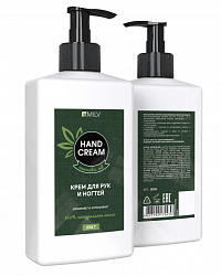 MILV Крем для рук и ногтей с конопляным маслом и пантенолом. 330 г