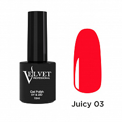 Velvet, Гель лак Juicy 03 (10мл)