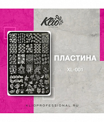 Klio Пластина для стемпинга  XL-001