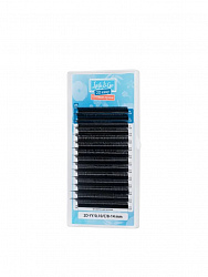 Черные ресницы Lash&Go готовые пучки YY, 2D, 0,10/C/8-14 mm (14 линий)