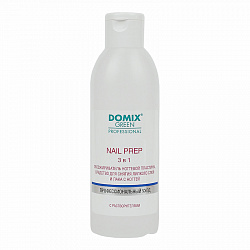 Domix Nail Prep 3в1 Обезжириватель ногтевой пластины, средство сн/липкого слоя и лака 200 мл