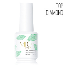 MIO Nails Топ без липкого слоя - Top DIAMOND (с UV фильтром) 15 мл