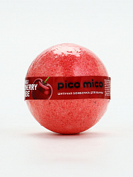 Бомбочка для ванны, 120 г, аромат дикая вишня, PICO MICO