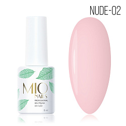 MIO Nails Гель-лак NUDE-02 Коллекция «Nude» # 02, 8 мл