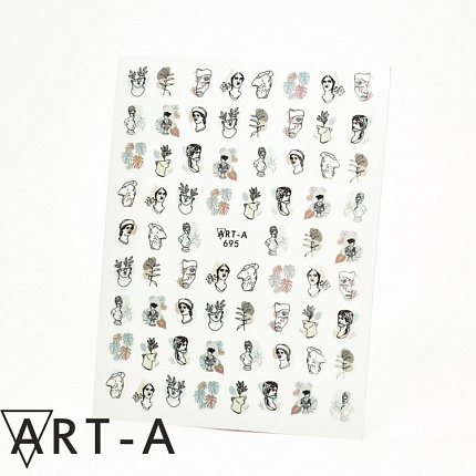 Art-A Наклейки 3D 695