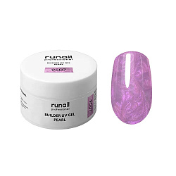 Моделирующий УФ-гель c жемчужным эффектом BUILDER UV GEL PEARL, 15г №9507