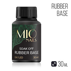 MIO Nails База - RUBBER Base 30 мл