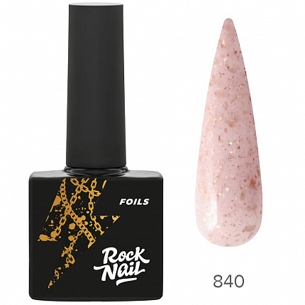 Гель-лак RockNail Foils 840 Golden Gir
