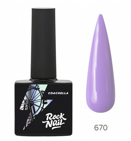 Гель-лак RockNail Coachella 670 Boho Ne Ploho 