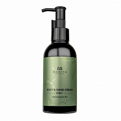 MANITA PROFESSIONAL Крем для рук и тела (FRESH BLACK TEA) MOLEKULE 150 мл