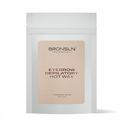Воск для депиляции бровей BRONSUN, 50 г