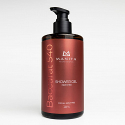MANITA PROFESSIONAL Гель для душа парфюмированный (JASMINE, AMBER, CEDAR) BACCARAT 540 460 мл