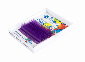 Extreme look ресницы цветные purple L 0,10 (9-13 мм)