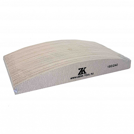 Пилка тонкая Лодка ZK 180*240 одноразовая серая