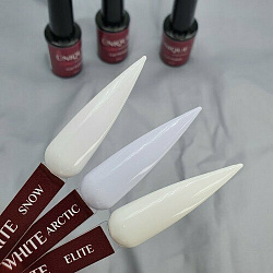 Unique Гель-лак Elite White (8ml)