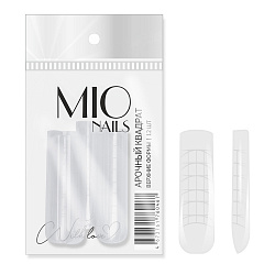 Mio Nails Верхние формы «Арочный квадрат», 12 шт