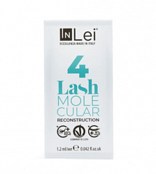 Молекулярная реконструкция ресниц и бровей "LASH MOLECULAR 4 RECONSTRUCTION" саше 1,2 мл