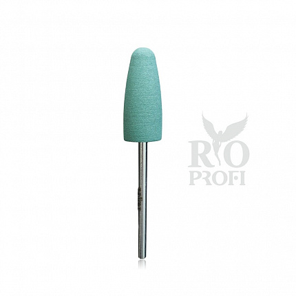 Rio Profi Полировщик силиконовый зелёный, средний