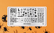 Пластина для стемпинга Go! Stamp 40 Spooky by @ksiunails