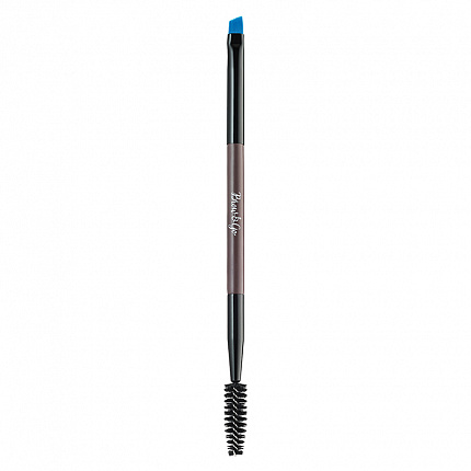 Кисть Brow&Go скошенная с щеточкой