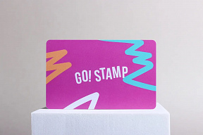 Скрапер  для стемпинга средней жесткости Go Stamp, 85 мм