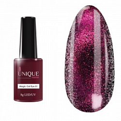 Unique Гель-лак Magic Cat Eye №01 (8ml)