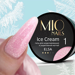 MIO Nails Гель ICE CREAM GEL - Elsa # 01 - 13 г