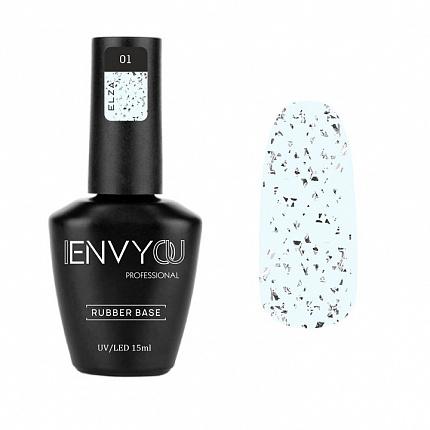 ENVY, ELZA Base 01, с цветной поталью (15ml)