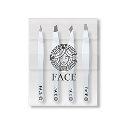 Набор из 4-х пинцетов FACE