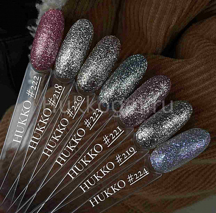 Гель Лак Hukko Professional 221 - 8 мл