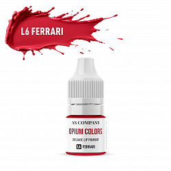 L6 FERRARI ORGANIC пигмент для губ 3мл (OPIUM COLORS) AS-Company™