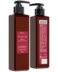 MILV Парфюмированный восстанавливающий крем для рук и тела с маслом авокадо. CHERRY. 250 мл