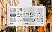 Пластина для стемпинга Go! Stamp 88 World Tour