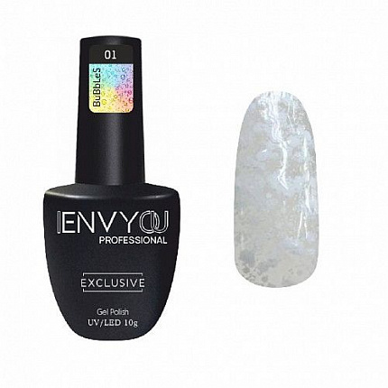 ENVY, Гель-лак Bubbles № 01 (10g)