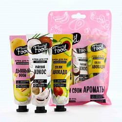 BEAUTY FOX Набор крем для рук 30 мл х 3 шт, авокадо, дыня, кокос 10442903
