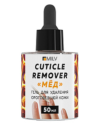 MILV Кератогель щелочной "CUTICLE REMOVER "МЁД". 50 мл 18992