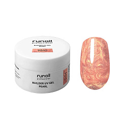 Моделирующий УФ-гель c жемчужным эффектом BUILDER UV GEL PEARL, 15г №9510