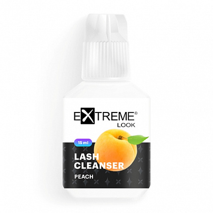Extreme look Обезжириватель для ресниц "Peach" 15 мл