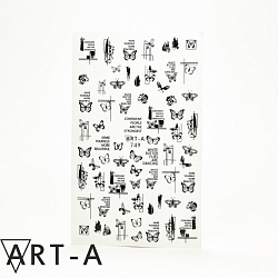 Art-A Наклейки 3D 749