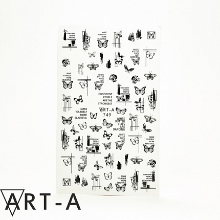 Art-A Наклейки 3D 749