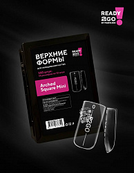 Ready2Go Верхние формы для наращивания ногтей Arched Square Mini 140 шт