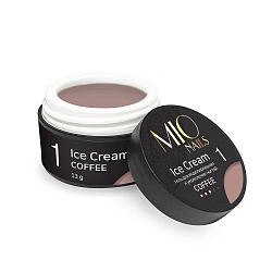 MIO Nails Гель ICE CREAM GEL - COFFEE # 01 - 13 г